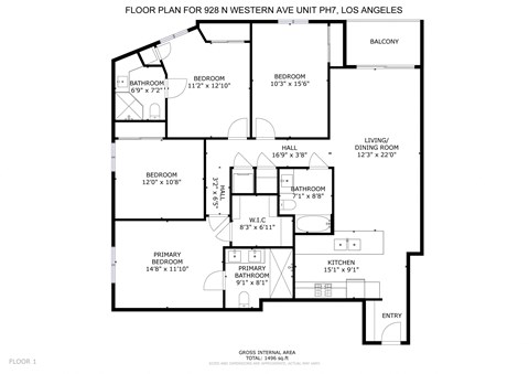 4x3 B2 Floorplan